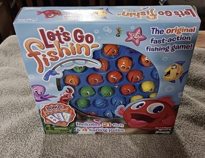 Let's Go Fishin' And Combo Game with Bonus Go Fish Card  Brand New For Kids Toys
