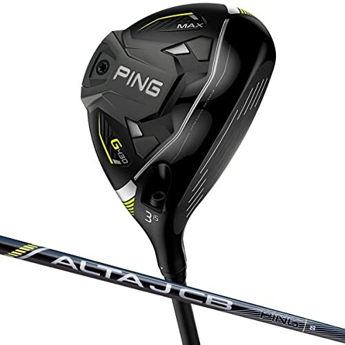 PING G430 MAX Fairway Wood ALTA J CB BLACK Genuine Carbon PING G430 MAX Fairway Wood ALTA J CB BLACK Genuine Carbon