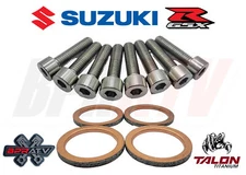 Suzuki GSX-R1000 GSX1300R Hayabusa TITANIUM Exhaust Manifold Gasket Repair Kit