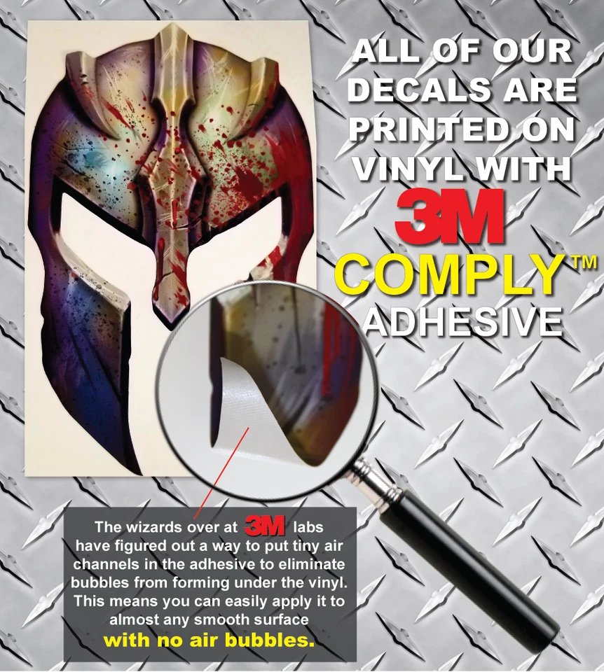 3 Thin Blue Line Skull Decal Sticker Car Truck Police Cop Lives Matter Window - Image 2 of 4