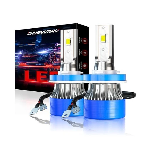 H11B LED Headlight Bulbs Conversion Kit Low Beam White Super bright