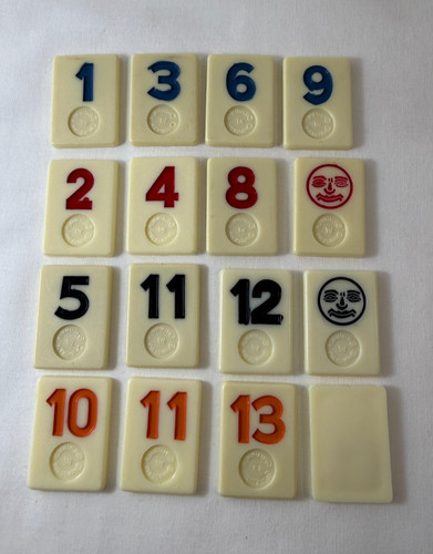 Rummikub Game Tiles Replacement Pieces Arts Crafts 1980 Edition YOU CHOOSE