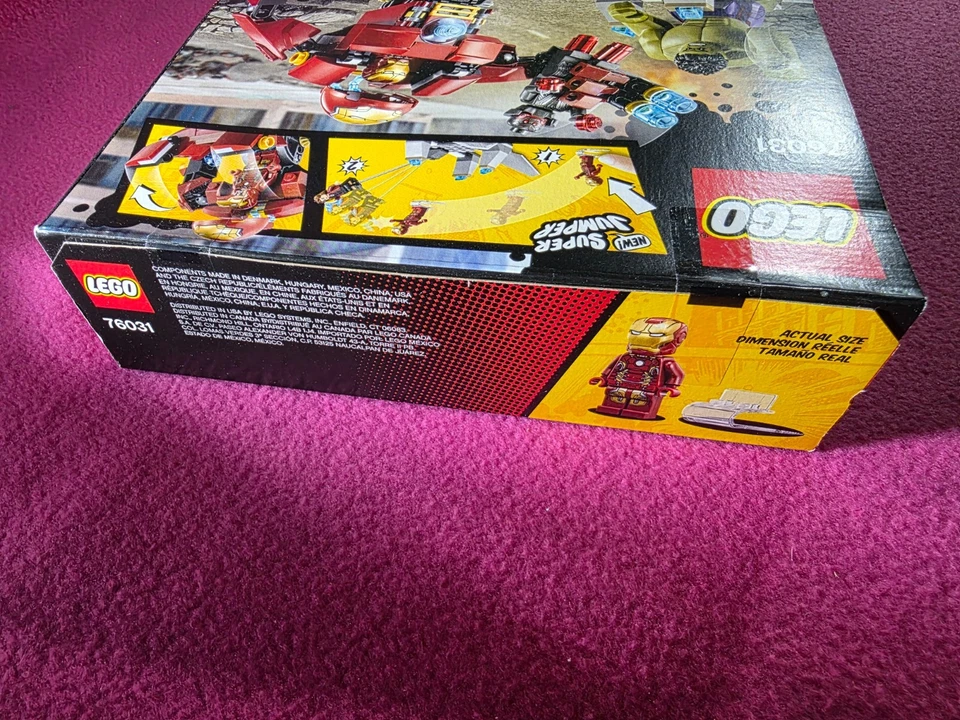 LEGO 76031 The Hulk Buster Smash – Marvel Super Heroes Avengers Set NEW SIB - Image 4 of 4