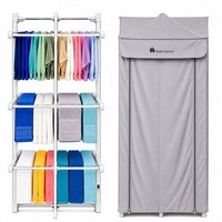 Homefront Electric Clothes Airer Dryer Heated Indoor Horse Foldable Rack 3 Tier 