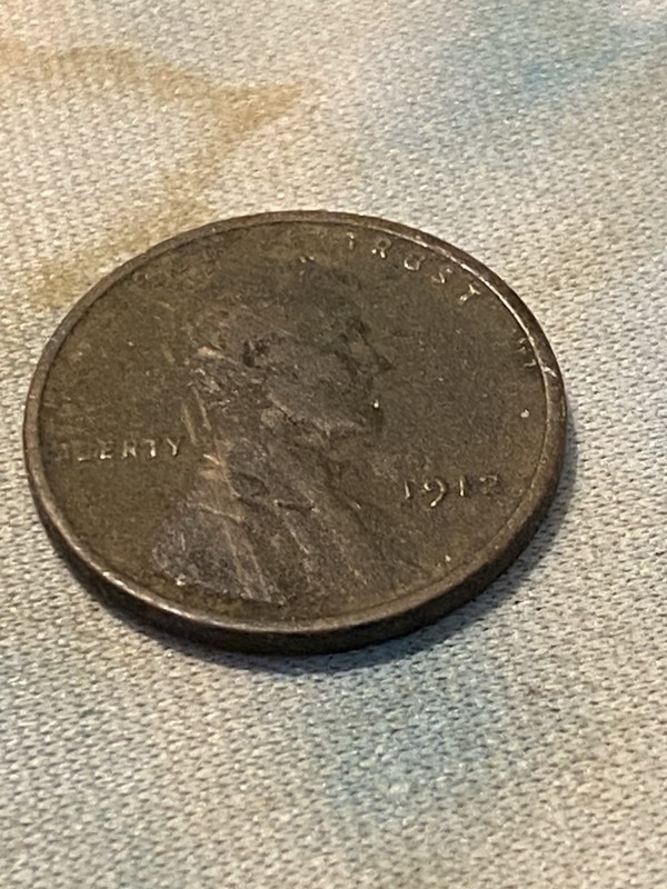 1912 Lincoln Wheat Cent Very Nice Detail