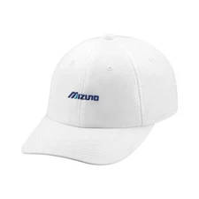 Mizuno Vintage Adjustable Men's Golf Hat White Staff Blue