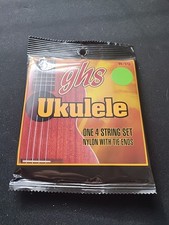 GHS H-10 Ukulele Strings Nylon With Tie Ends 4 String Set - Made in the USA
