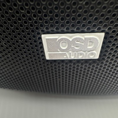OSD Audio AP650 PA Speakers Wired Black with Mounting Brackets