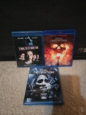 Final Destination 3 Blu Ray Lot Bloodlines/Final Destination 1/FD 2010 EX