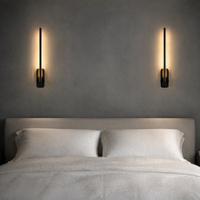 2 Pack LED Wall Lamp 21" 3CCT Sconce Battery Operated Picture Light with Remote