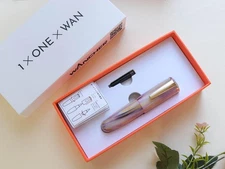 WANCHER 1×one×wan PoChaCo Milky Marble Mini Fountain Pen F Fine