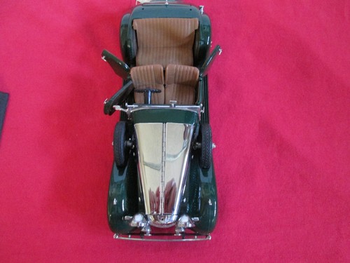 Franklin MINT 1/24 Scale Diecast Car-1938 Alvis 4.3 Litre Green Chrome **READ - Picture 7 of 8