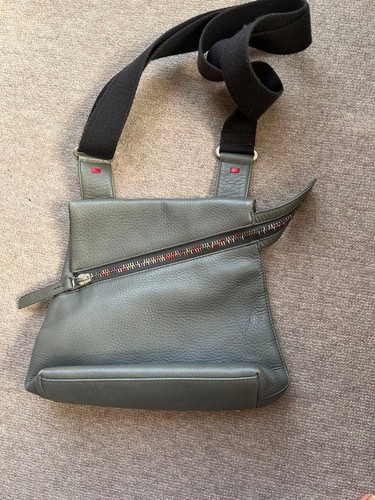 Paul Smith Leather Shoulder Bag Gray