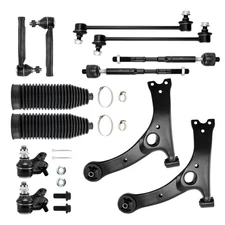 12Pc Front Suspension Kit For Toyota Corolla 2003-2008 Includes Control Arms