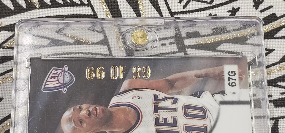 Tarjeta Fleer Brilliants #67 1998-99 rara Sam Cassell SP oro 66 de 99 (014) Foto 3 de 4