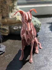 Greyhound Lurcher Whippet Home Decor Dog Sculpture Miniature 4 Inch Rose Gold Greyhound Lurcher Whippet Home Decor Dog Sculpture Miniature 4 Inch Rose Gold