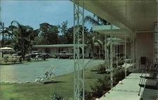 Clearwater, Florida FL Clearwater Bay Hotel Apartments 1952 Naples Vintage