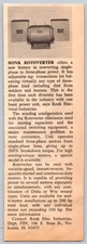 1973 Print Ad Ronk Electric Industries Nokomis ILL Ronk Rotoverter