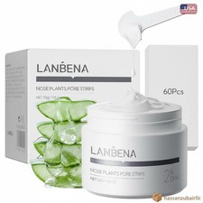 LANBENA Blackhead Remover - Peel Off Mask for Nose  Face, Blackhead Removal Kit