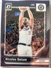 Nicolas Batum |Clippers| 2024-25 Donruss Optic No. 193| Purple Holo Prizm