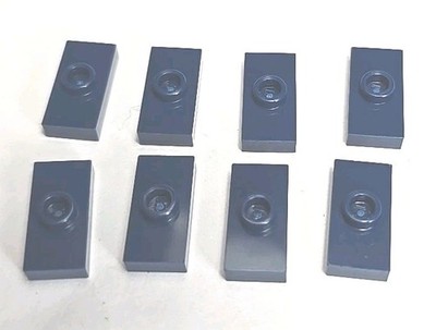 Lego Plate #3794 1x2 W/ 1 Knob,8pcs,earth Blue.we Combine Shipping