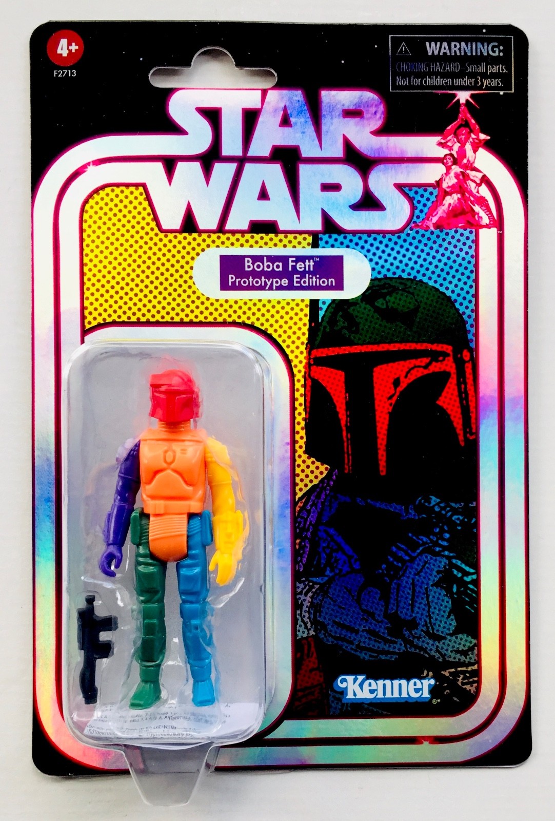 STAR WARS NEW THE RETRO COLLECTION 3.75"" PROTOTYPE EDTION BOBA FETT MOC FIGURE