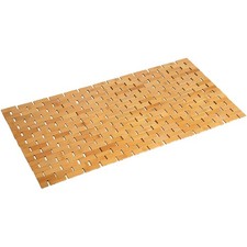 Fovlaurs Bath Mat Bathroom Runner Long Large Rugs Floor Wood Shower Bathtub Wate