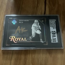 Alvin Kamara, 2018 Panini Majestic Royal Signatures, Holo Silver /10