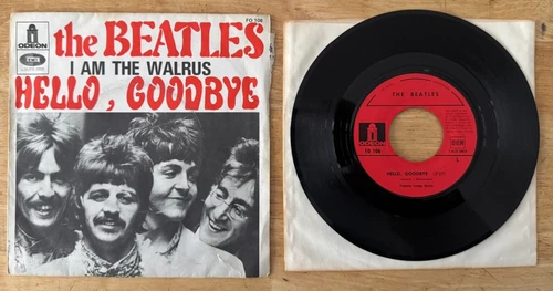 45 7" FRENCH SP THE BEATLES ODEON FO 106 IM THE WALRUS