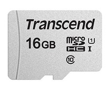 Transcend 300S R95/W45 microSDHC 16 GB, UHS-I U1, Class 10