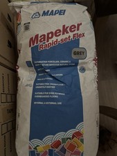 Mapei Mapeker Rapid Set Tile Adhesive Grey 20kg