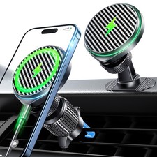 for 15W Magsafe Car Charger Fast Charging Automotive Ultra Magnetic Car Phone...