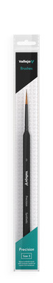 Vallejo Pinsel: Round Synthetic Brush Triangular Handle No.3 - Precision