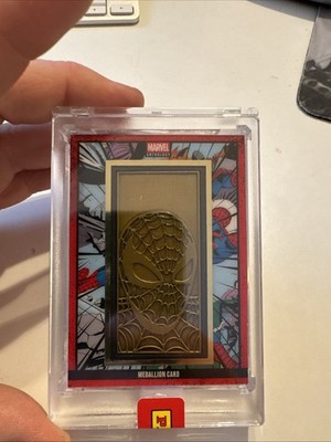 Panini Anthology Marvel Spiderman Spider Man Medallion Card