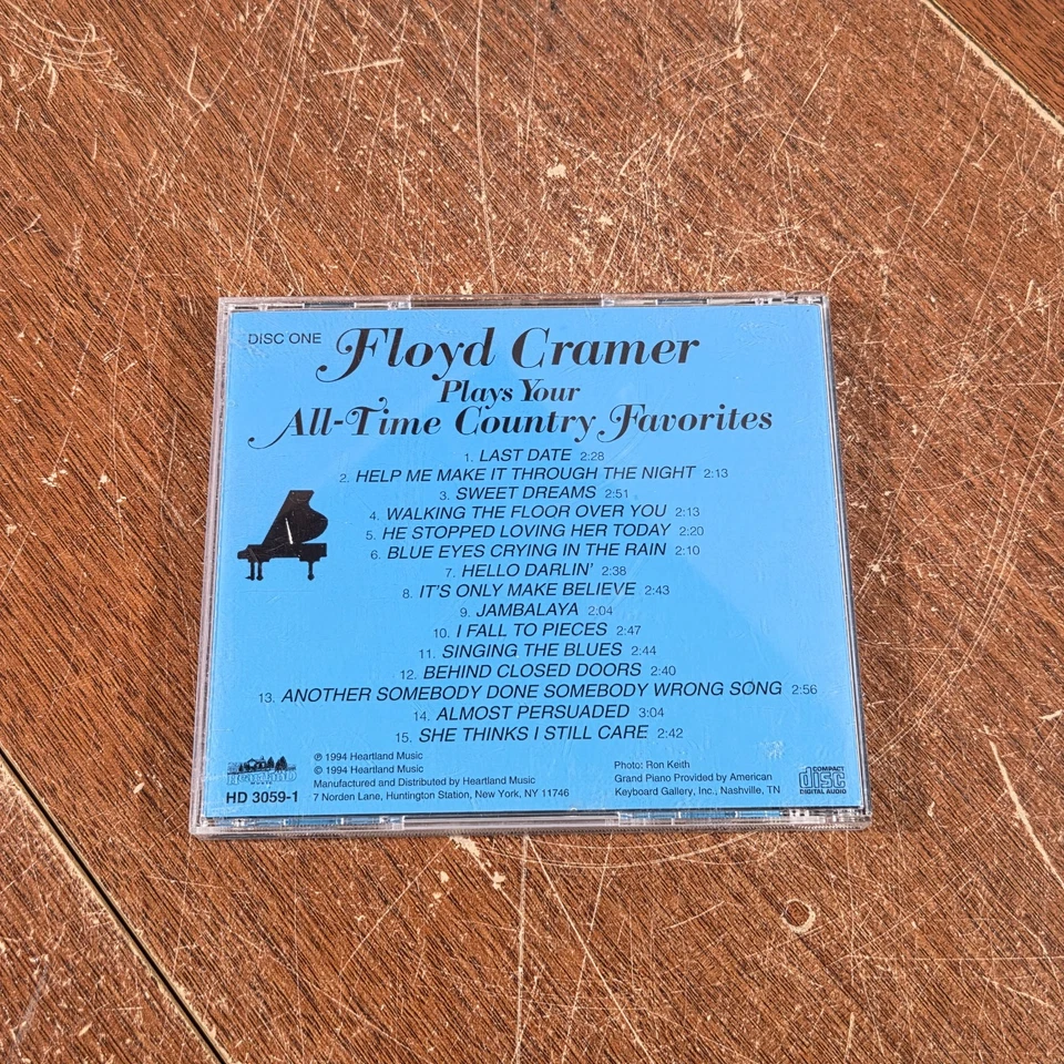 Country Favorites Audio CD Floyd Cramer - Image 4 of 4
