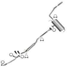 Stainless Steel Exhaust Sytem Kit fits: 2004-2006 Toyota Sienna 3.3L FWD