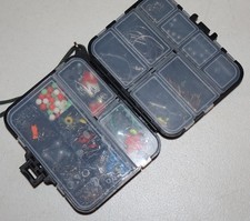 19 Compartment Tackle Box Plastic Fishing Lure Organizer Case Small