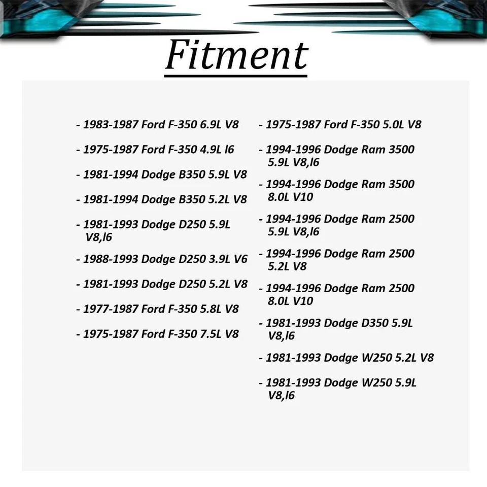 Задняя внутренняя гайка шпинделя 2x подходит для Dodge D300 1979-1980 годов выпуска 5,2 л - Изображение 2 из 4