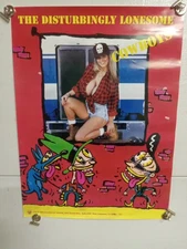 The Disturbingly Lonesome Cowboys Promotional Poster 1993 Ghstdancer Records