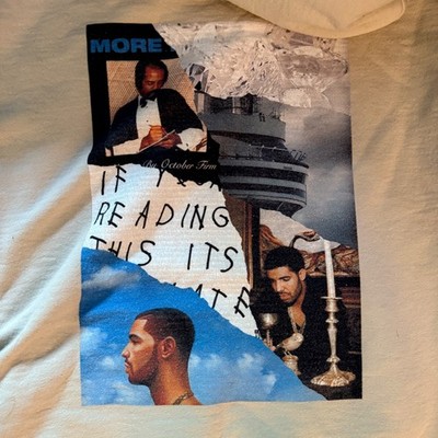 Drake If Youre Reading This Its Too Late Graphic Pullover Hoodie - Medium