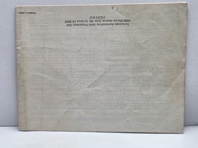 Bugs Bunny Crazy Castle - Nintendo NES Manual Instruction Booklet