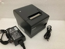 Epson TM-T88VII USB Ethernet Serial Thermal POS Receipt Printer w/ Power Cable