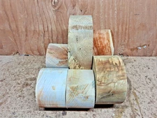 Big Leaf Maple Birch  California Black Oak Red Alder Wood Turning Bowl Blanks