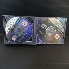 Sega Saturn Software POLICENAUTS With Manual Tested Used 1996 Konami Japan