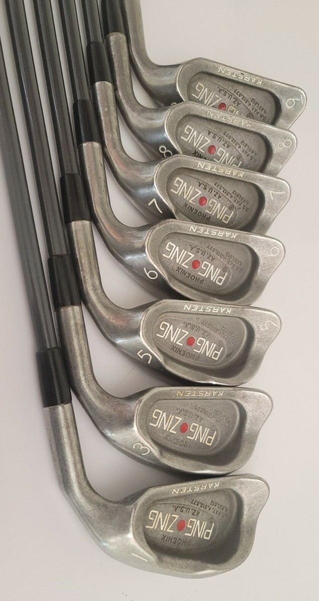 Ping Zing Phoenix Iron Set 1,3,5-9 Steel Red Dot 8 Karsten Ping Zing Phoenix Iron Set 1,3,5-9 Steel Red Dot 8 Karsten