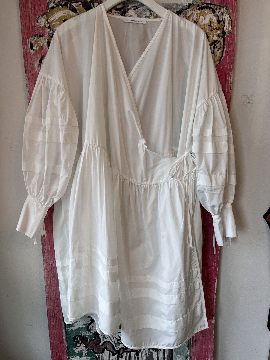 Cecilie Bahnsen Amalie Oversized Wrap Dress | eBay Cecilie Bahnsen Amalie Oversized Wrap Dress | eBay