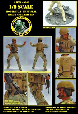 1/9 scale Modern Navy SEAL- Iraq Special Ops Models (MNS-901)