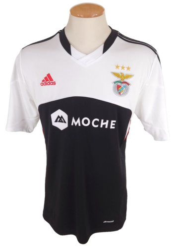Soccer Benfica Adidas Football Shirt 2013 2014 Away Jersey L Black White