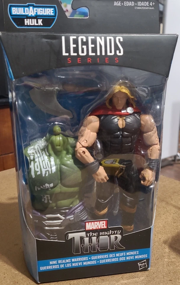 Marvel Legends BAF Gladiador Hulk El Poderoso Thor Odinson Hasbro En paquete Foto 3 de 3