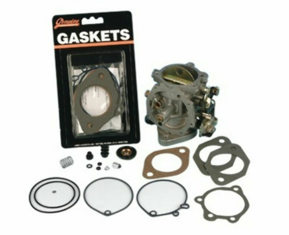 HD 76-86 XL FL FLH FX FXR Keihin Carburetor Overhaul Gasket & Seal